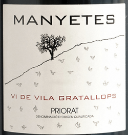 Clos Mogador Manyetes Vi de Vila Gratallops 2018
